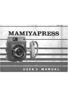 Mamiya Press manual. Camera Instructions.